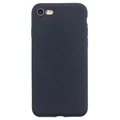 Capa de TPU Mate Anti Dedadas para iPhone 7/8/SE (2020)/SE (2022) - Preto