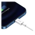 Cabo Lightning Baseus Superior Series - 0.25m - Branco