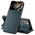 Bolsa Tipo Flip Front Smart View para Samsung Galaxy S22 5G - Verde