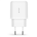 Carregador de Tomada Tech-Protect C20W 2-Port - PD20W, QC3.0 - Branco